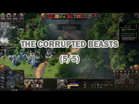 The Corrupted Beasts | All map locations | Spellforce 3 Fallen God Guide