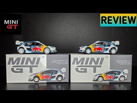 Feature Image thumbnail for the video blog Mini GT - Ford Puma Rally1 - 2024 Monte Carlo & Rally Finland - REVIEW by  booster_diecast