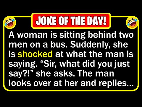 🤣 BEST JOKE OF THE DAY! - A bus stops and two Italian men get on... (Discretion Advised) | Jokes