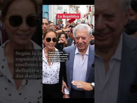 MARIO VARGAS LLOSA, ISABEL PREYSLER #famosos #ultimahora