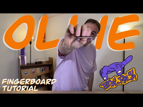 Fingerboard Tutorial: How to OLLIE. The Ultimate Guide for Fingerskaters (ITA).