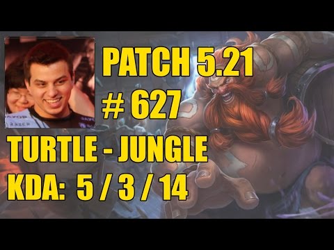 Jayob Turtle - Jungle: Gragas vs Elise - BR Master 335 PDL #627