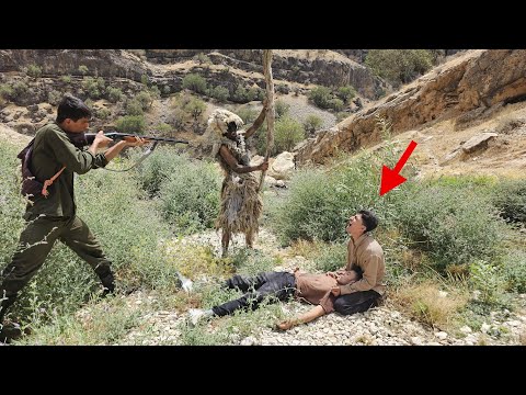 Terror in the mountains: Police and Hussein against the wild cave dweller!