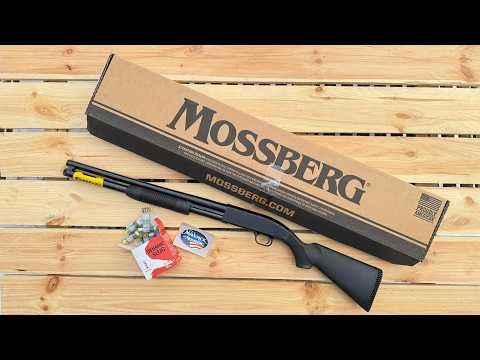 Mossberg Maverick 88 12 Gauge Pump Action SHOTGUN First SHOT Review!