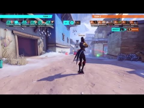 Baby DVa vs Widowmaker Sniper Match | Overwatch