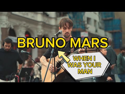 He leaves people SPEECHLESS with his voice | Bruno Mars - When I Was Your Man