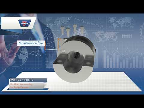 Optibelt Mini coupling - rigid compensation coupling
