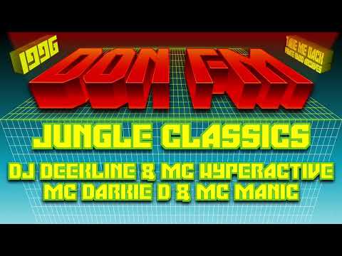 DJ Deekline & MC Hyperactive with MCs Darkie D & Manic | Jungle Classics 1996 | Don FM 107.9