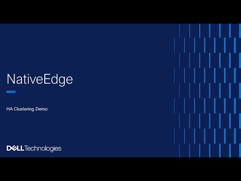 NativeEdge HA Clustering Demo