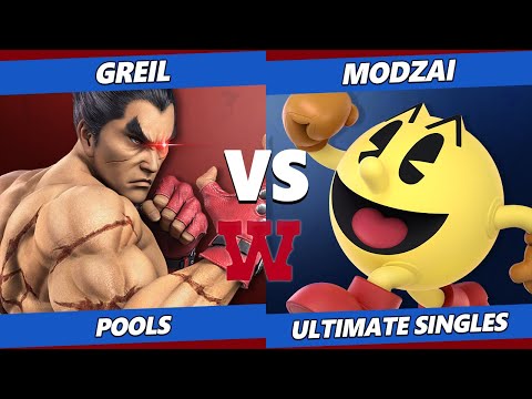 WANTED S4 C3 - Greil (Kazuya) Vs. MoDzai (Pac-Man) SSBU Ultimate Tournament