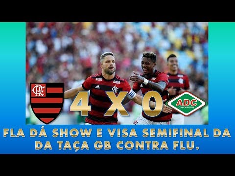 Flamengo 4 x 0 Cabofriense - Carioca 2019 - Análise do Jogo