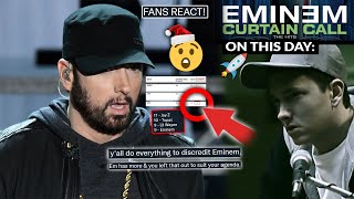 👀 Eminem Fans Call out Another Rap Outlet for “Manipulating” Rap Records &amp; More