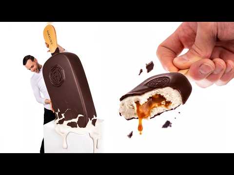 How Long Would it Take You to Eat This Giant Ice Cream Bar?
