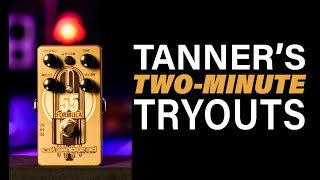 Video thumbnail for Catalinbread Formula No. 55 - Tanner's Two-Minute Tryouts by Tanner Cundy