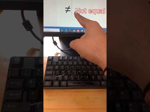 Not Equal Sign In Python