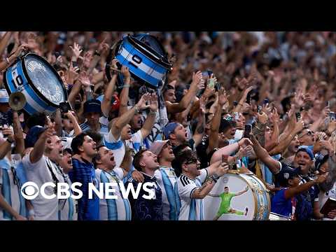Argentina fans rejoice as team makes it to World Cup final for second time in a row