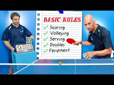 Basic Rules of Table Tennis – A Beginner’s Guide
