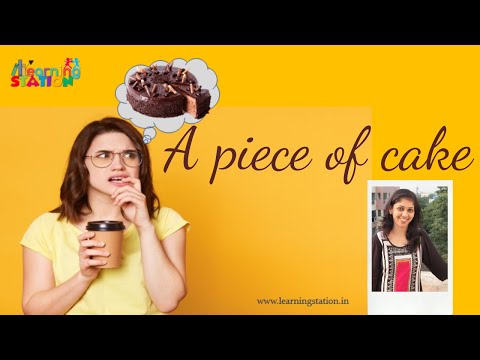 Tutorial: Learn Idioms - A piece of cake #neemajai,#idioms, #apieceofcake, #speakenglishfluently