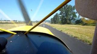 preview picture of video '180HP Piper Pacer landing at Woodland, WA'