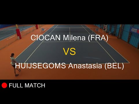 CIOCAN Milena (FRA) VS HUIJSEGOMS Anastasia (BEL) - Open Super 12 Auray 2020