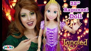 NEW 32' Disney Playdate Rapunzel Doll by Jakks