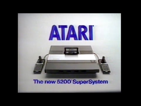 The NEW Atari 5200 SuperSystem Television Commercial (1983)