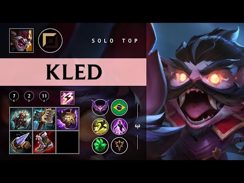 Kled Top vs Gangplank - BR Master Patch 26.01