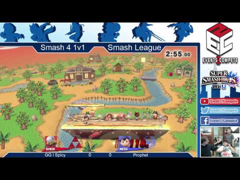 Iowa Smash Tournament Weekly #1 Singles: Spicy (Sheik) vs. Prophet (Ness) - WB