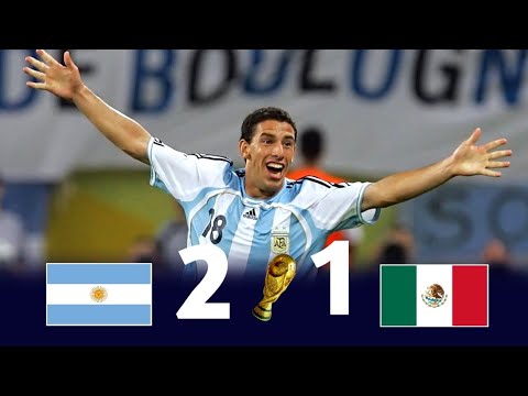 Argentina vs Mexico 2-1 | 2006 World Cup Extended Goals & Highlights HD