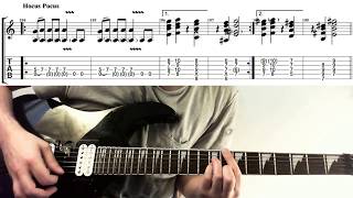 HOCUS POCUS Focus Guitar Lesson Main Riff With Tab Learn Riffs Now ??