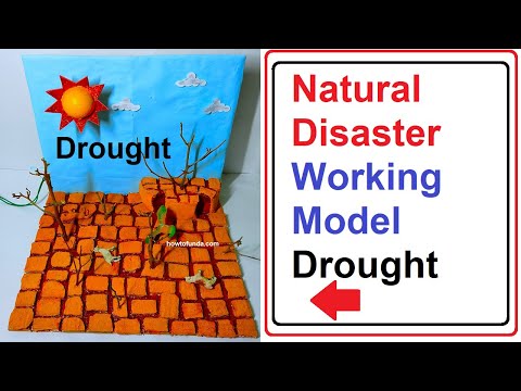 natural disaster drought working model science project for exhibition howtofunda