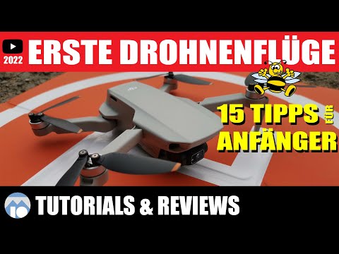 15 Anfänger-Tipps für erste Drohnenflüge (z.B. DJI mini 2, mini SE, MAVIC mini)