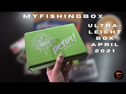 Ultraleicht MyFishingBox April 2021 Unboxing UL Box