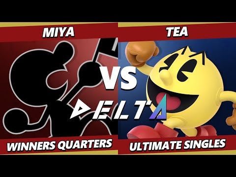 Delta 11 - Miya (Game & Watch) Vs. Tea (Pac-Man) Smash Ultimate - SSBU
