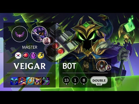 Veigar Bot vs Jhin - KR Master Patch 12.2