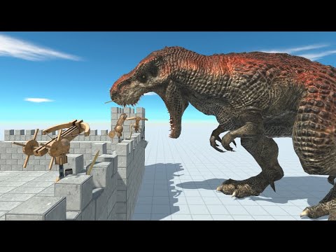 New Weapon Ballista on Castle vs Titans from ALL UNITS Animal Revolt Battle Simulator