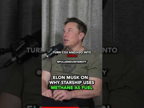 Why does #starship use #methane as fuel? #elonmuskcasestudy