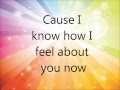 Miranda Cosgrove - About You Now ( Lyrics ) 