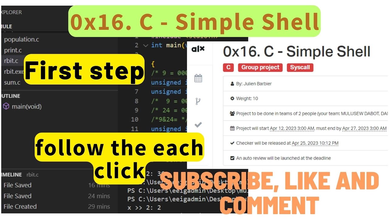 0x16. C - Simple Shell
