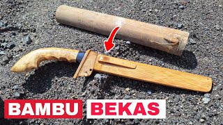 Download lagu How to make a machete handle and sheath from bamboo. mp3