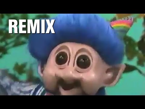 Dancing Trolls Set to Man Screaming at Yellow Paint