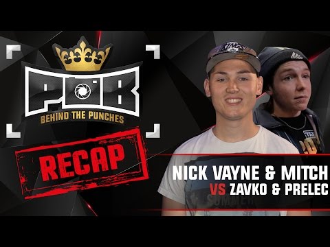 Nick Vayne Mitch Recap vs Prelec & Zavko - Behind The Punches POB LIVE 5 Maart