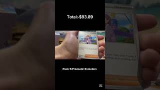 Pack #5 Prismatic Evolution #pokemon #cards