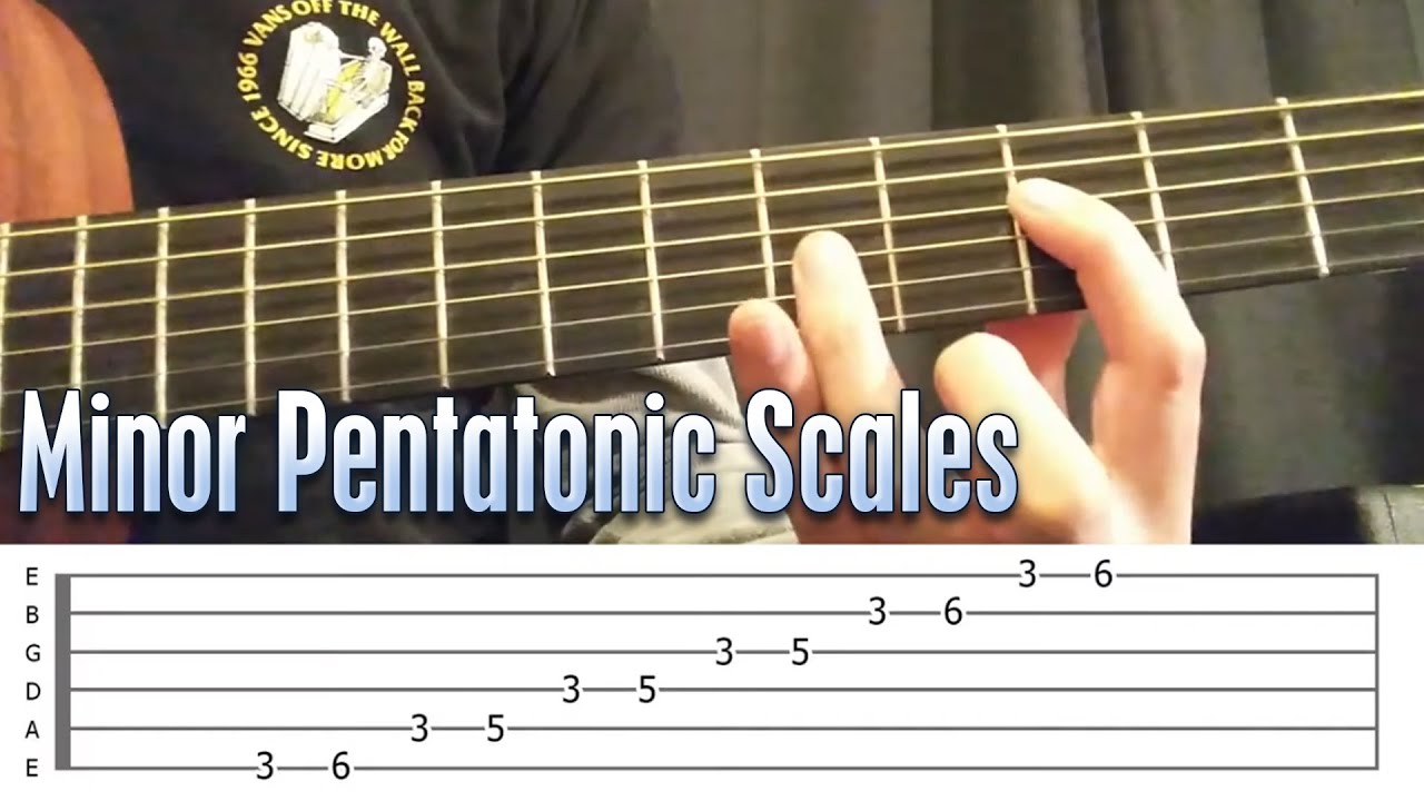 Image from Minor Pentatonic Video Lesson