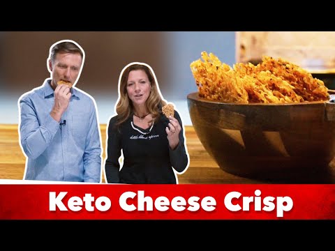 2 Minute Keto Cheese Crisps Recipe | Karen and Eric Berg