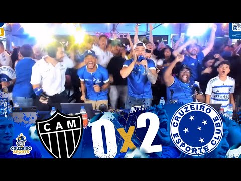 ⚽GOLS -  ATLÉTICO-MG X CRUZEIRO - FABRÍCIO BRUNO E KAIO JORGE CALAM A ARENA MRV! RESPEITA O HEXA!