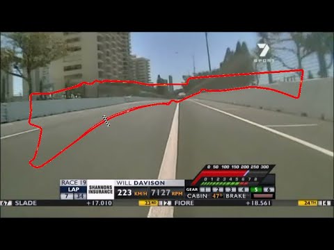 V8 Supercar 2009, Surfers Paradise: full lap onboard with Will Davison (1080p)