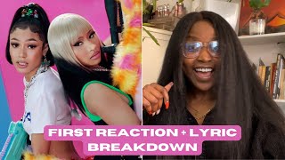 Blick Blick - Coi Leray ft Nicki Minaj | FIRST Reaction + Lyric Breakdown