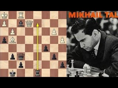 MAGIJE  “Madjioničara iz Rige” u Rigi | Talj žrtvuje  topa i skakača za efektnu pobedu !