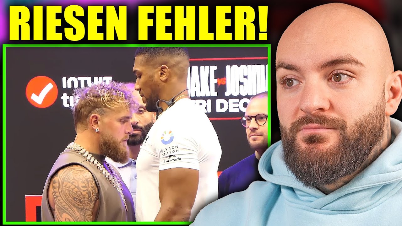 Das wird SCHMERZHAFT! Erstes Faceoff zwischen Anthony Joshua & Jake Paul - RINGLIFE